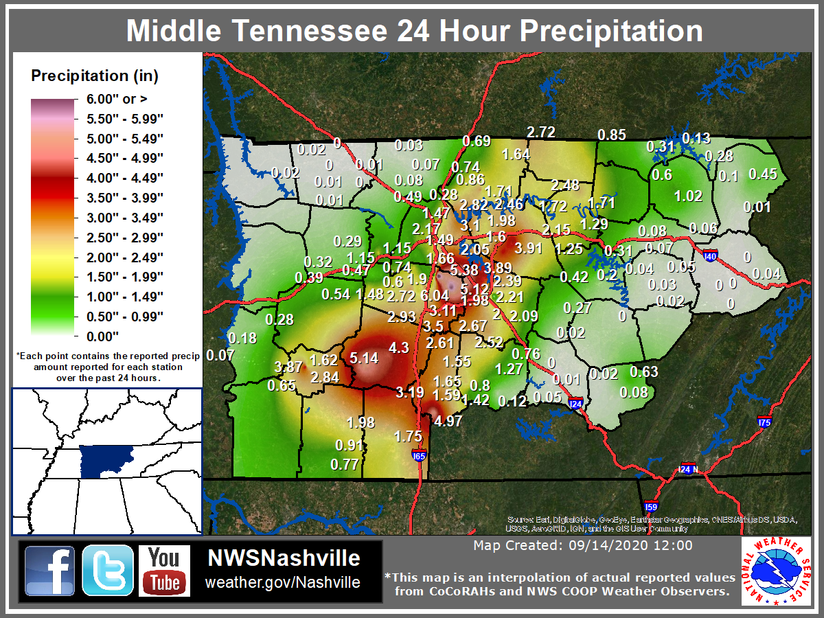 Watching Tropical Storm Beta. Nashville Severe Weather